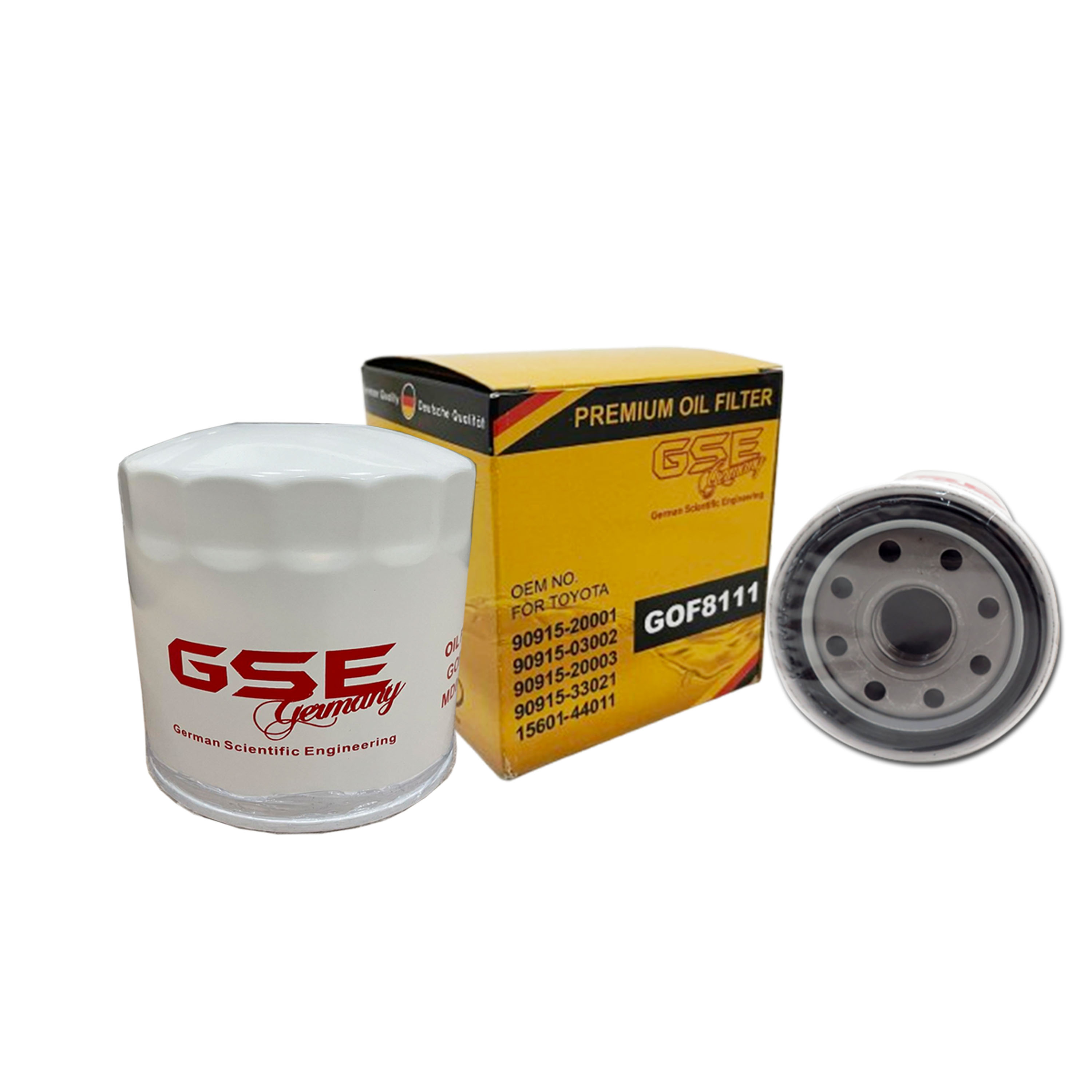 GOF8111 GSE GERMANY OIL FILTER (OEM#90915-03002, UNC-171 / L10241 / C111 )